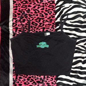"other dimensions" cropped tank top